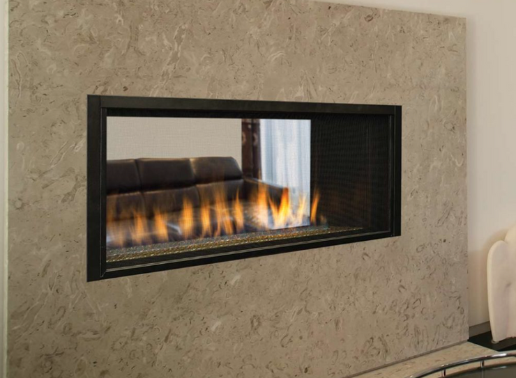 DRL4543 - Direct Vent Gas Fireplace | Contemporary | Front-View